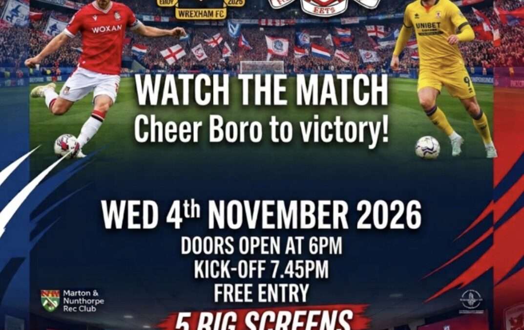 MFC v Wrexham Sky Night